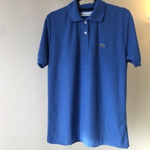 Lacoste Men’s Polo in Blue Size 6 Large